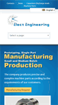 Mobile Screenshot of elect-engineering.com
